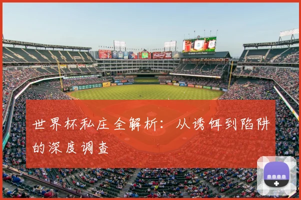 世界杯私庄全解析:从诱饵到陷阱的深度调查